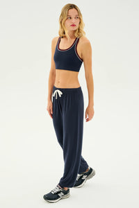 SPLITS59 | Andie Oversized Fleece Sweatpants - Indigo