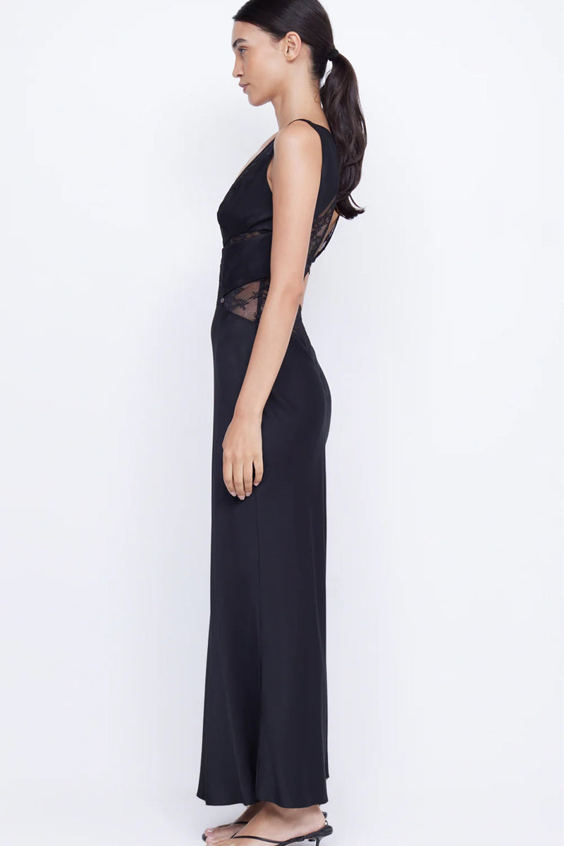 BEC & BRIDGE | Juliette V Neck Maxi Dress - Black