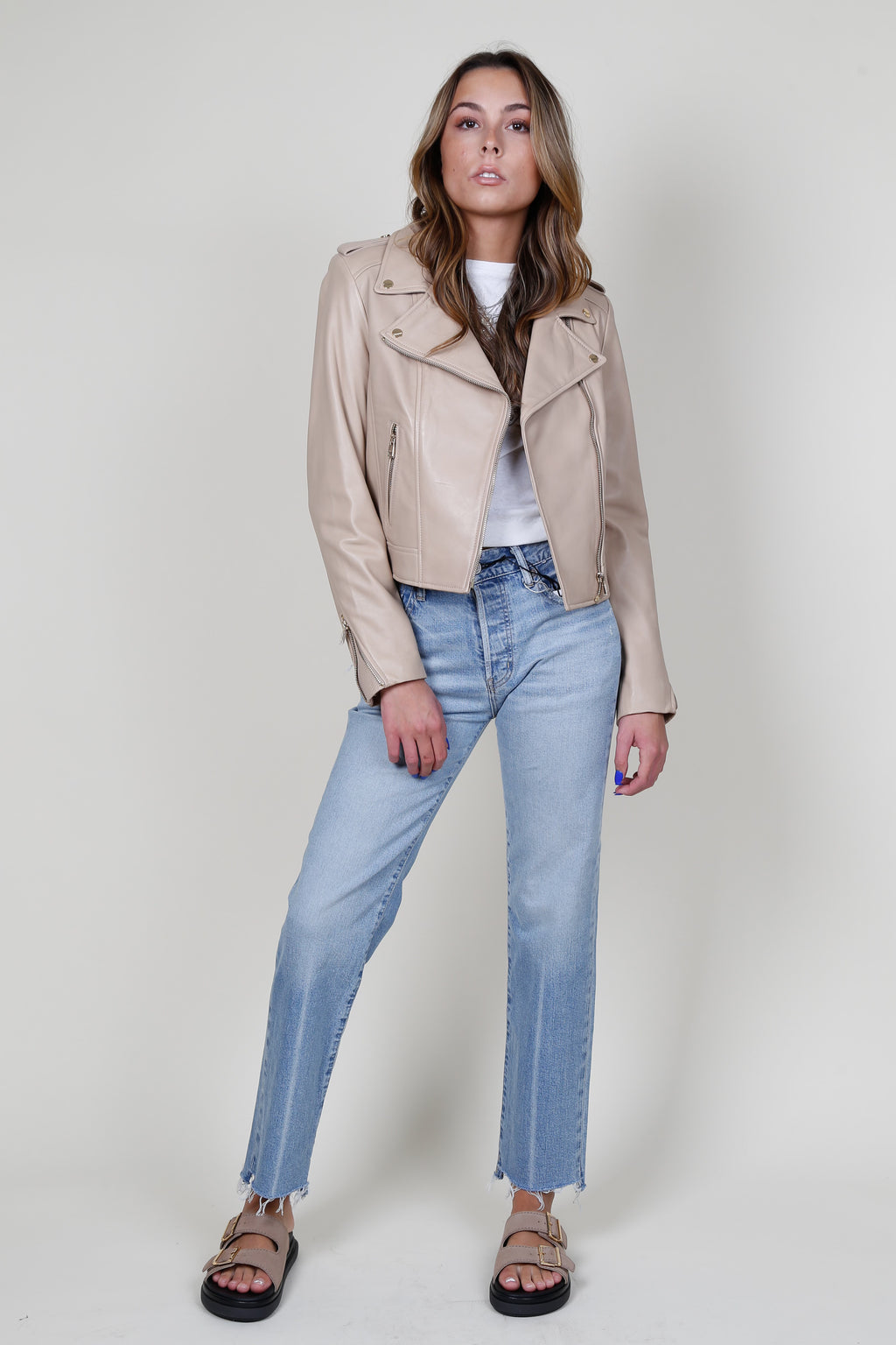 LAMARQUE | The Donna Jacket - Wheat