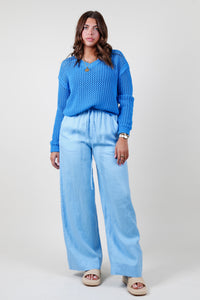 EQUIPMENT | Tate Sweater - Brilliant Blue