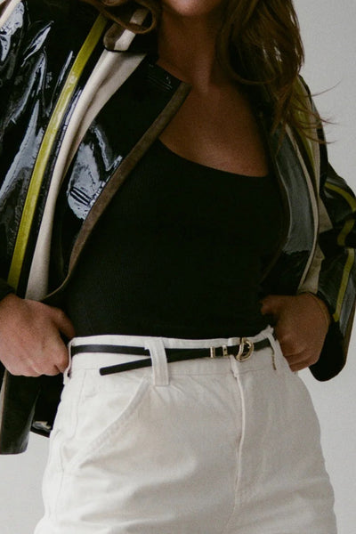 B-Low the Belt Rae Black Belt KYRA LEATHER BELT | B-low The Belt main image 4