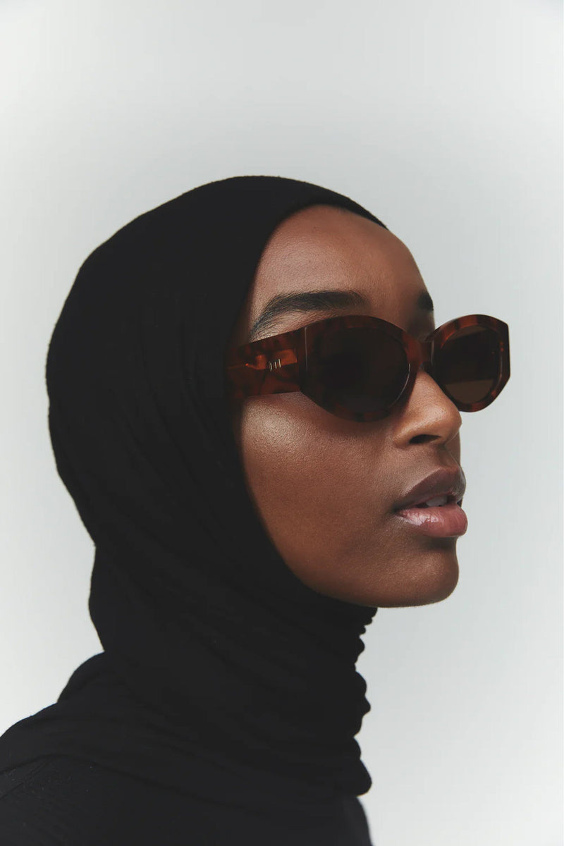 ELISA JOHNSON | Jeannie Sunglasses - Brown Tortoise