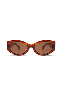 ELISA JOHNSON | Jeannie Sunglasses - Brown Tortoise
