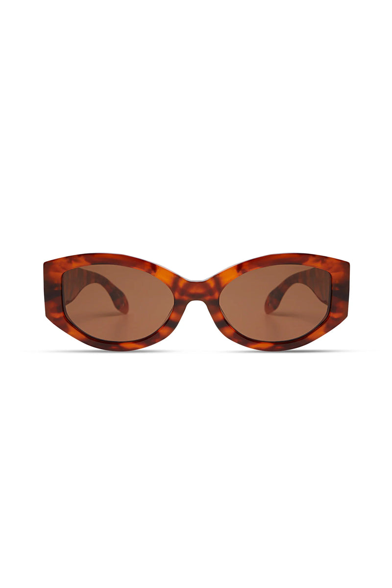ELISA JOHNSON | Jeannie Sunglasses - Brown Tortoise