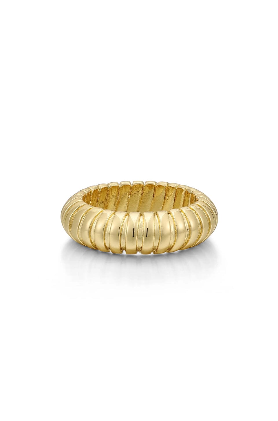 LUV AJ | Snake Chain Ring - Gold