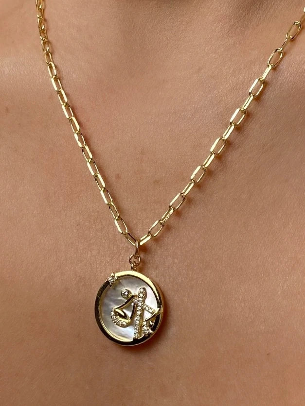 FARRAH B | KISMET ZODIAC NECKLACE