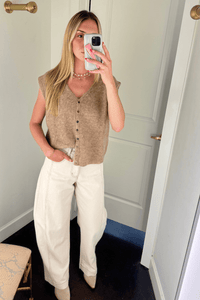 FRNCH | Kukicha Vest - Beige