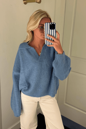 FRNCH | Josse Sweater - Bleu Jean