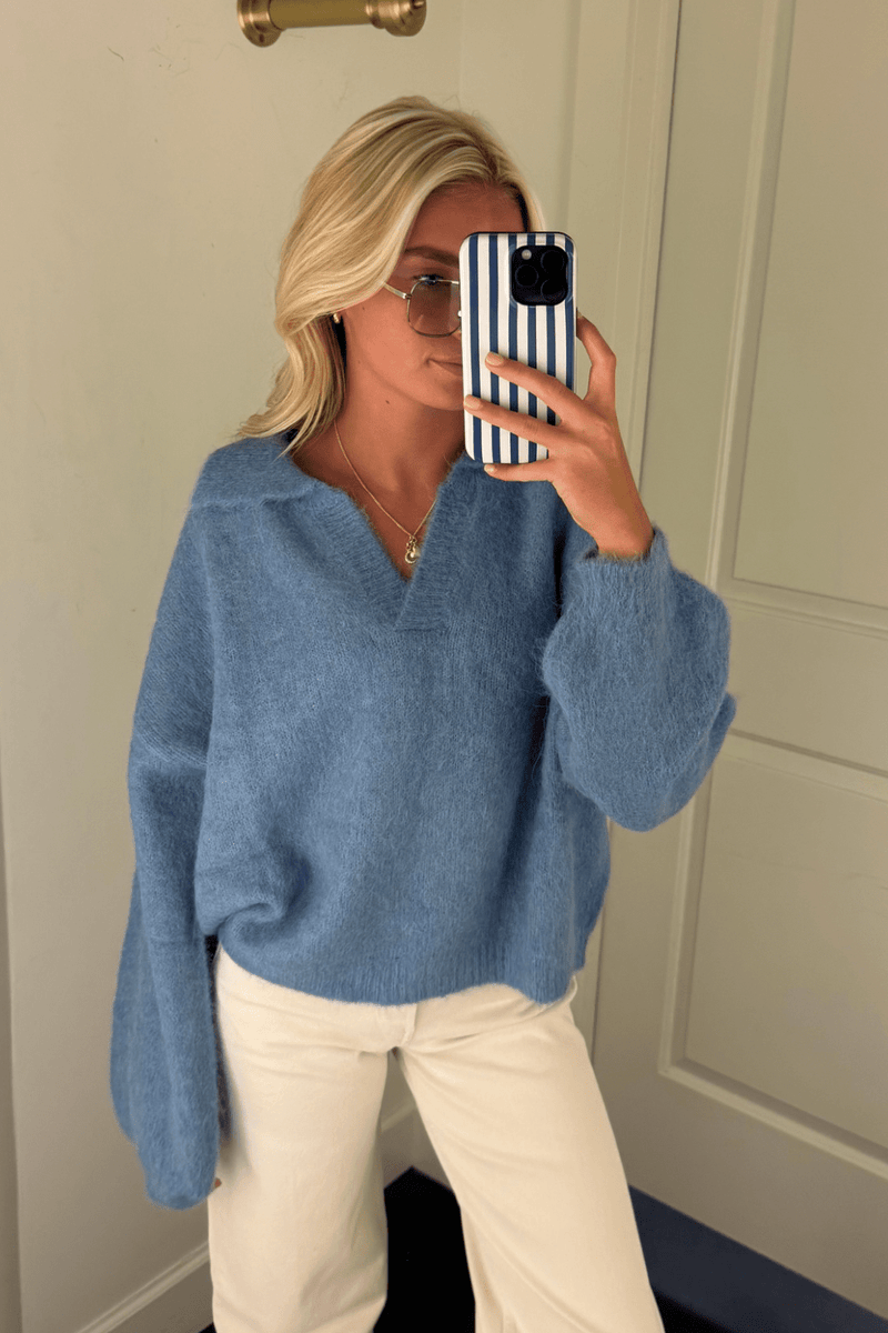 FRNCH | Josse Sweater - Bleu Jean