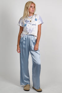 ENZA COSTA | Silk Satin Pant - Sky