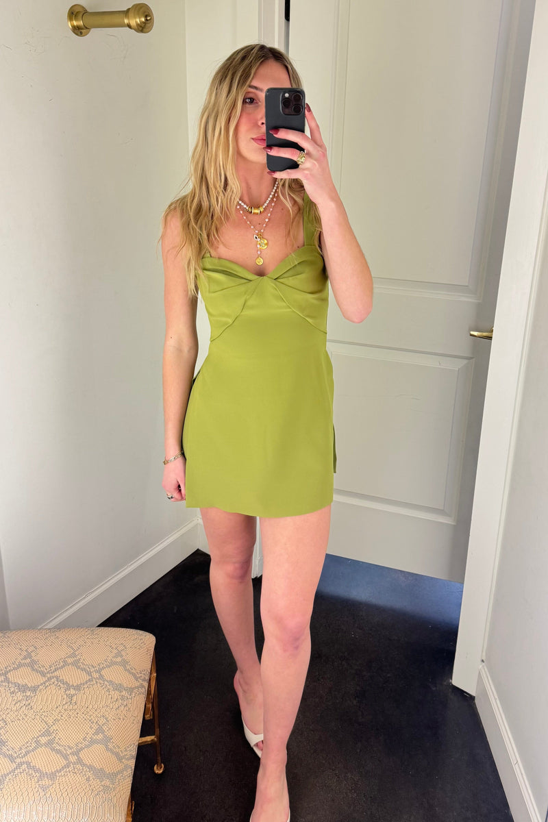 green emerald velvet dress Amazon.com: Amanda Uprichard Backless Samba Mini Dress, Bandana,-Small :  Clothing, Shoes & Jewelry