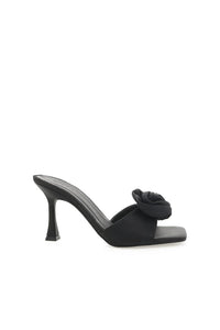 BILLINI | Quinella Satin Stilettos - Black