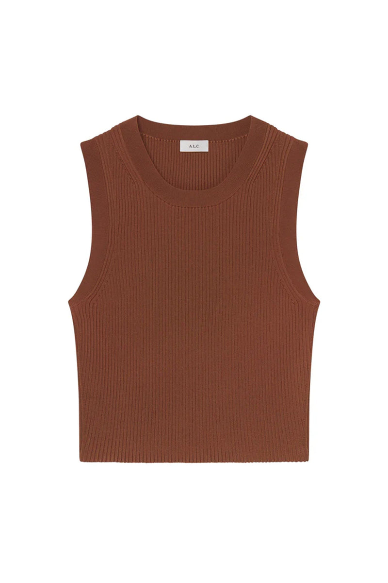 A.L.C. | Kayla Top - Light Chestnut