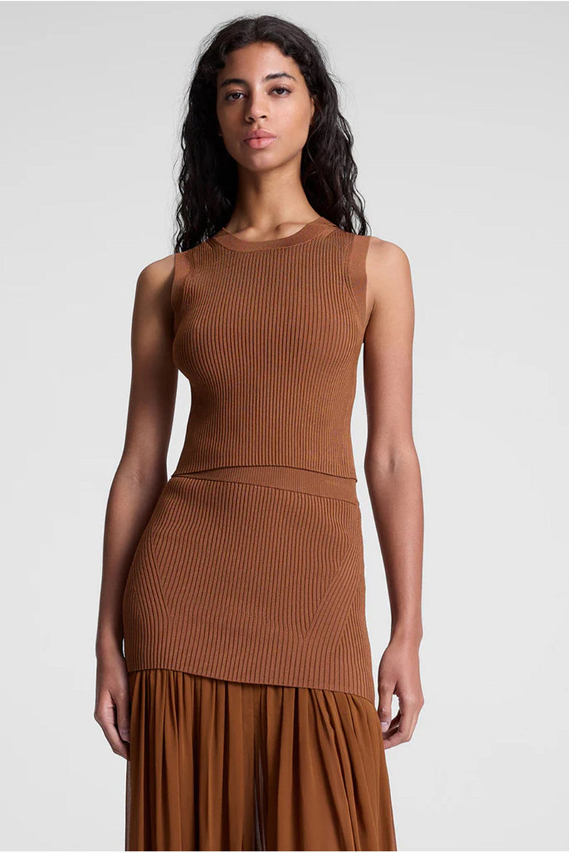 A.L.C. | Kayla Top - Light Chestnut