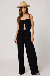 STILLWATER | The Venice Wide Leg Pant - Black
