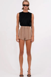 NONCHALANT | Hedda Short - Camel