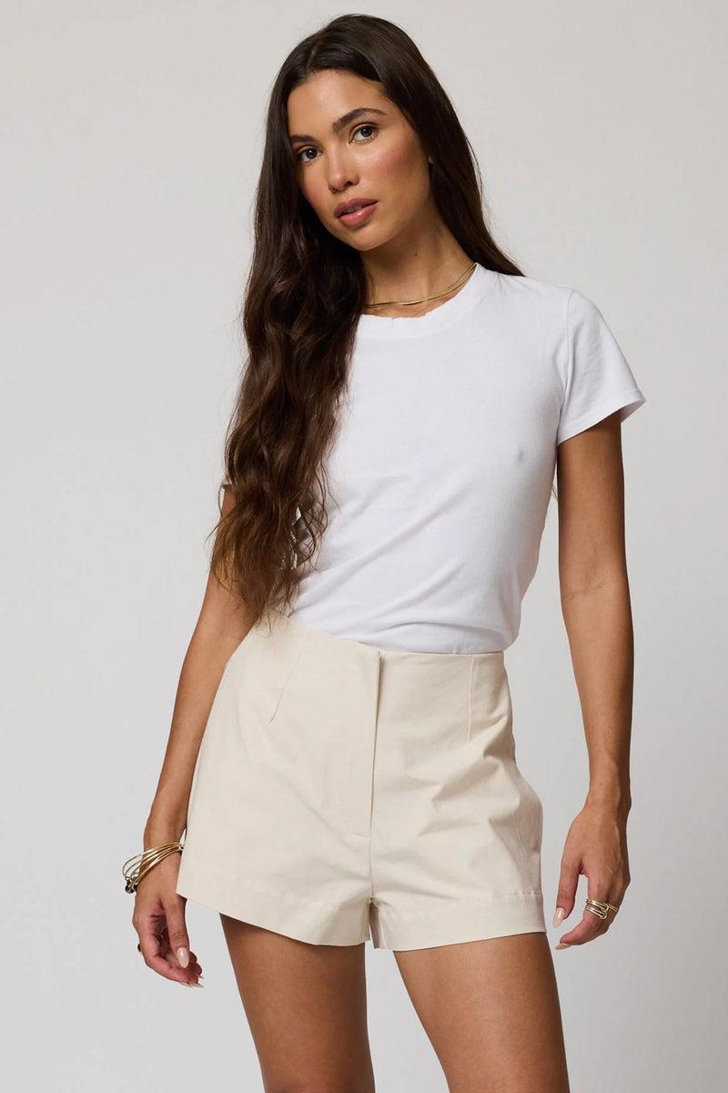 STILLWATER | The Matte Twill Shorts - Winter White