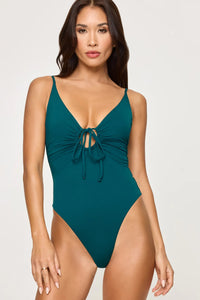 L SPACE | Piper One Piece - Deep Teal