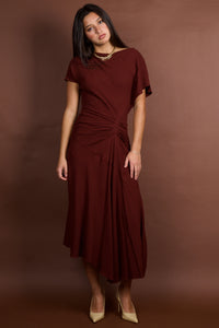 A.L.C. | Dena Dress - Black Cherry