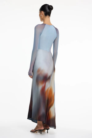 SIGNIFICANT OTHER | Sofiya Long Sleeve Maxi Dress - Lucid Bloom