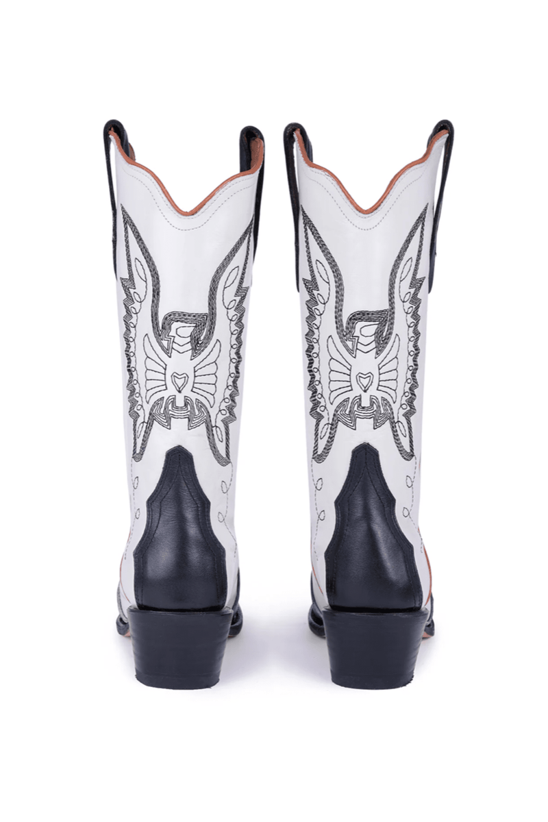 MONTSERRAT MESSEGEUR | Botas Jornada Hueso - Black
