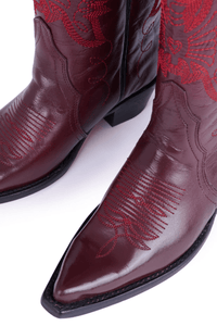 MONTSERRAT MESSEGEUR | Botas Jornada - Vino