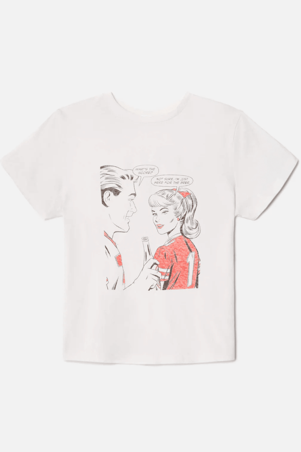 RE/DONE | Classic Tee Sports - Vintage White