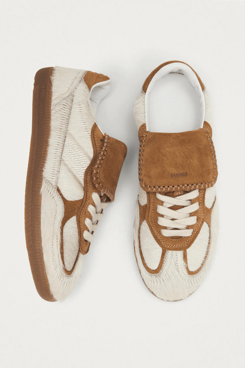 ALOHAS | The 490 Club Soft Tan Leather Sneakers
