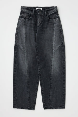 MOUSSY | Largo Remake Wide Tapered - Black