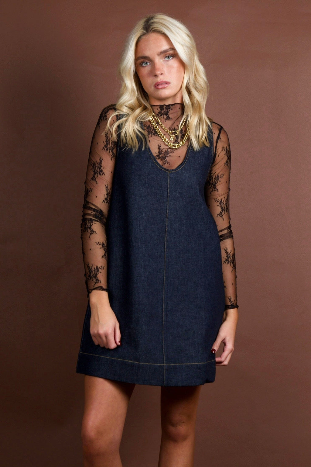 Essential Layering Mock Neck - Black