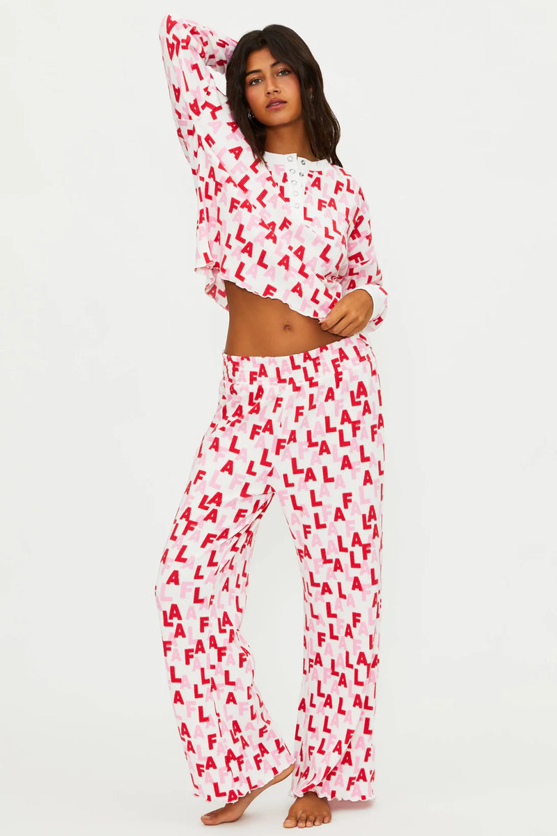 BEACH RIOT | Pacific Long Sleeve Sleep Set - FALALA