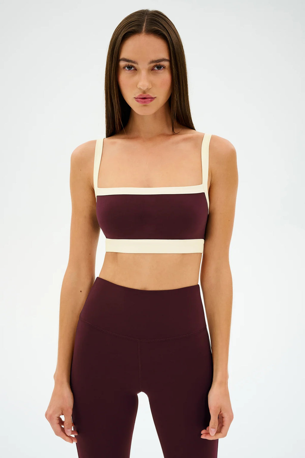 SPLITS 59 | Monah Rigor Bra - Dark Cherry