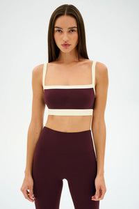 SPLITS 59 | Monah Rigor Bra - Dark Cherry