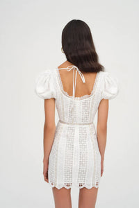 FOR LOVE & LEMONS | Tracy Mini Dress - White