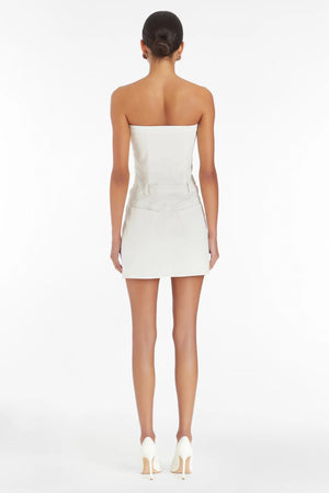 AMANDA UPRICHARD | Teyana Dress - White Denim