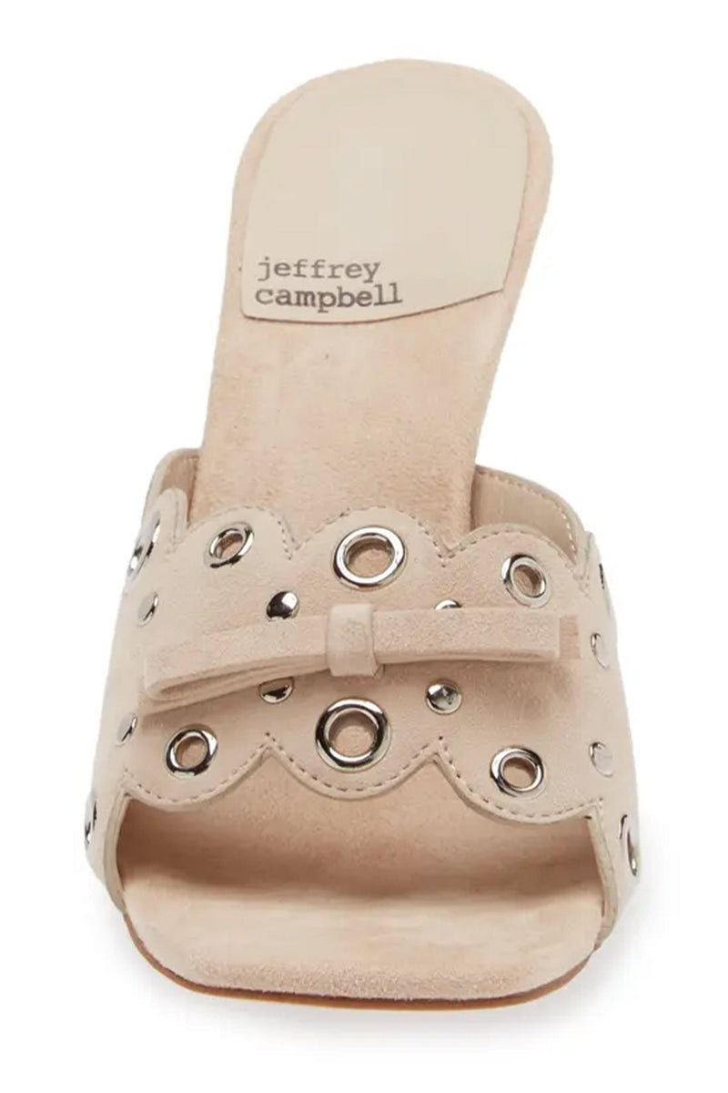 JEFFREY CAMPBELL | The Odom - Natural Suede Silver
