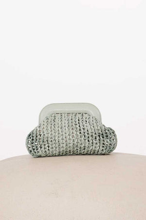 NONCHALANT | Haddie Clutch - Sage