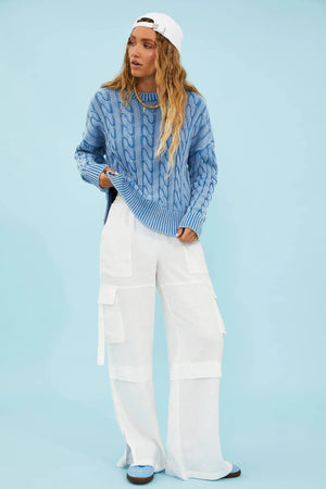 BEACH RIOT | Gianna Pant - White