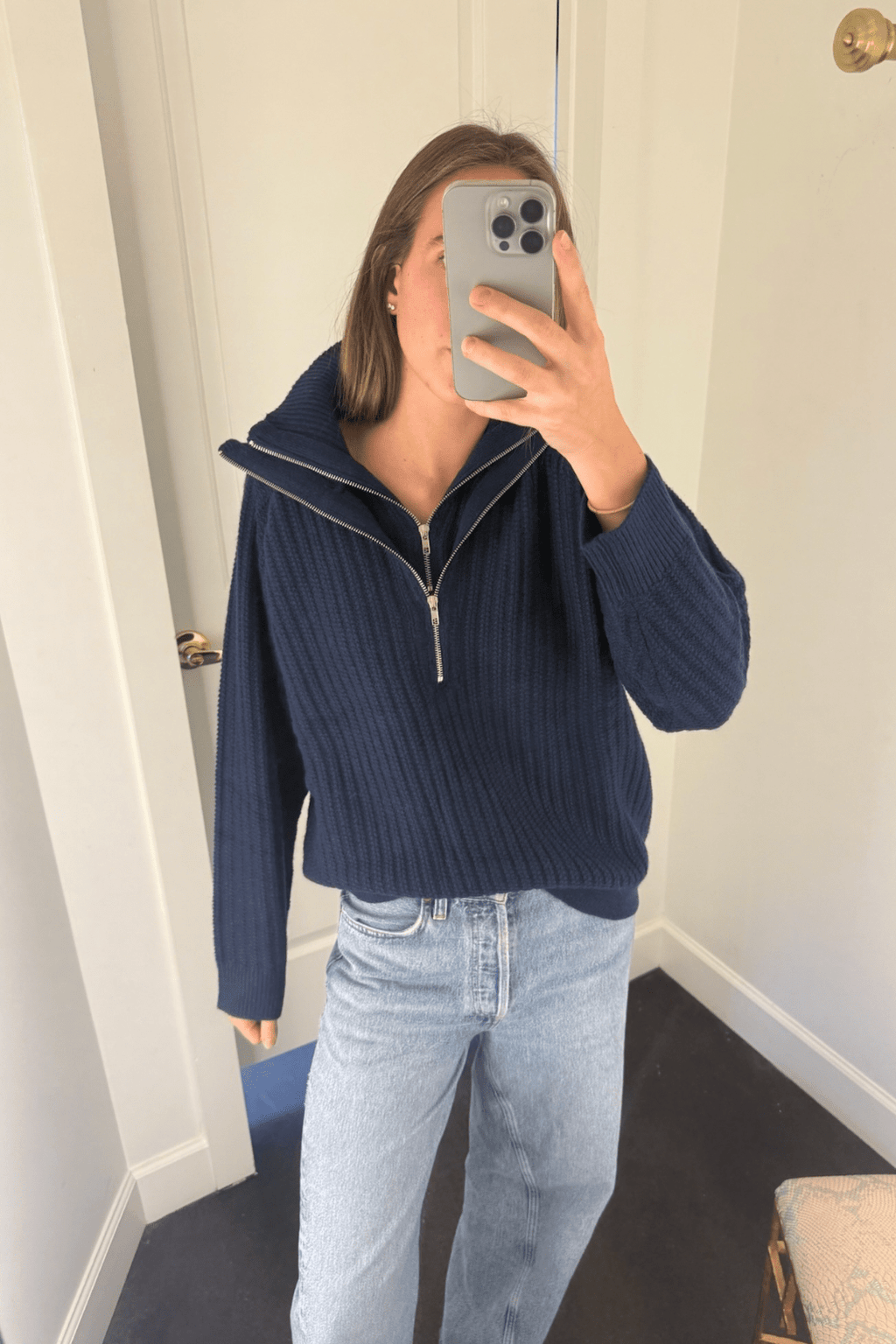 LINE + DOT | Hendrix Sweater - Navy