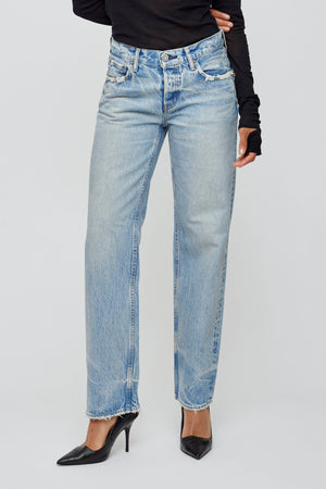 MOUSSY | Wildwood Straight Low - Light Blue