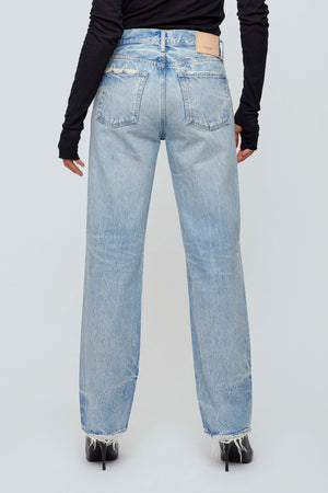 MOUSSY | Wildwood Straight Low - Light Blue