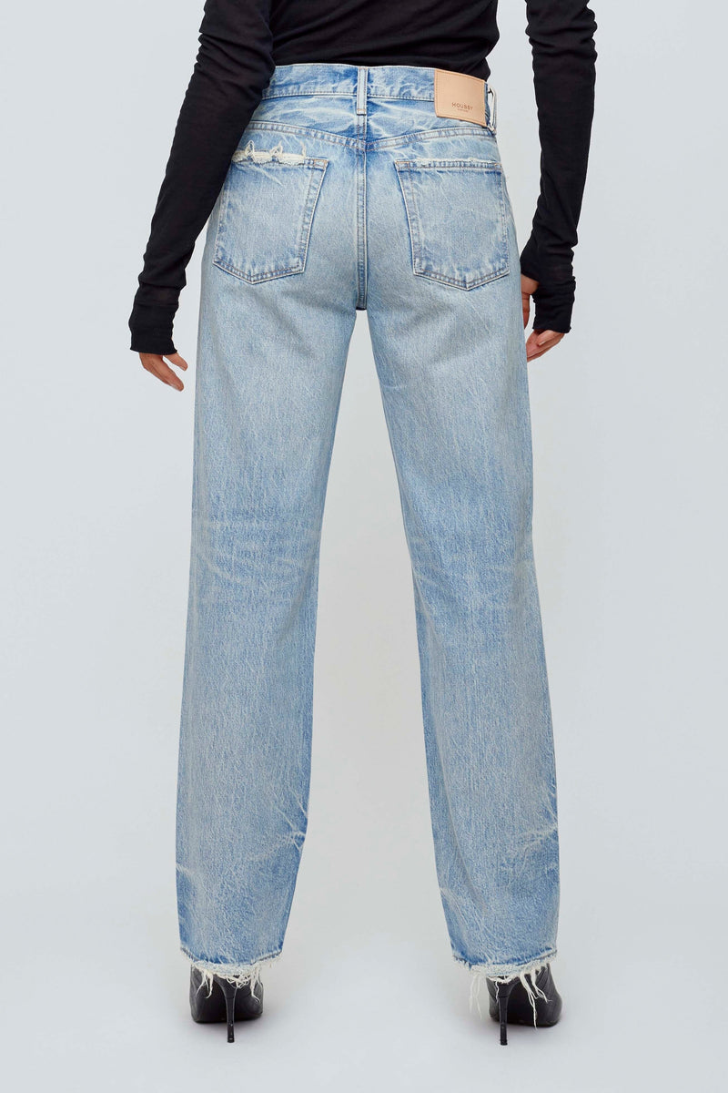 MOUSSY | Wildwood Straight Low - Light Blue