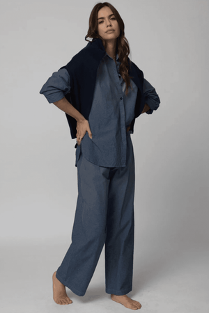 STILLWATER | The Denim Chambre Boxer Pant - Indigo
