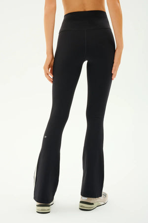 SPLITS 59 | Raquel High Waist Supplex Flare 32” - Black/Creme