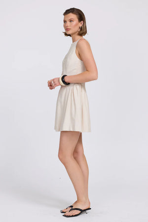 SOVERE | Eve Mini Dress - Neutral