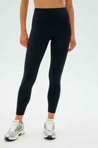 SPLITS59 | Clare High Waist Rigor 7/8 - Black/White