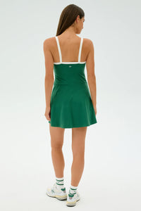 SPLITS59 | Monah Rigor Dress - Arugula/White
