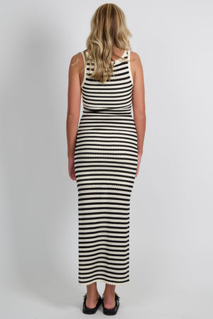 AMANDA UPRICHARD | Seine Dress - Black/Cream