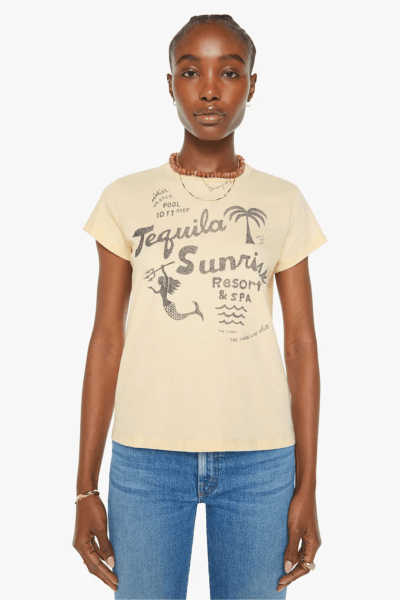 MOTHER | The Boxy Goodie Goodie - Tequila Sunrise Resort