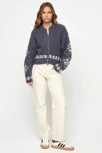 L SPACE | Cosmos Sweater - Snowy Mile Fair Isle